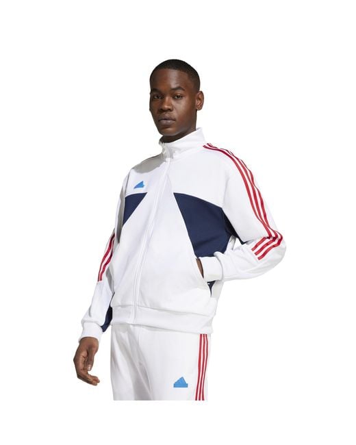 Adidas Blue House Of Tiro Nations Pack Track Top Adults for men