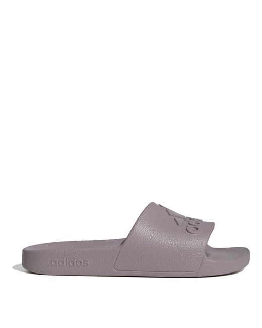 Adidas Purple Adilette Aqua Slide