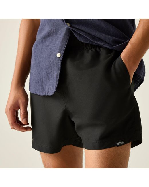 Regatta Blue Mawson Iii Quick-Drying Swim Shorts for men