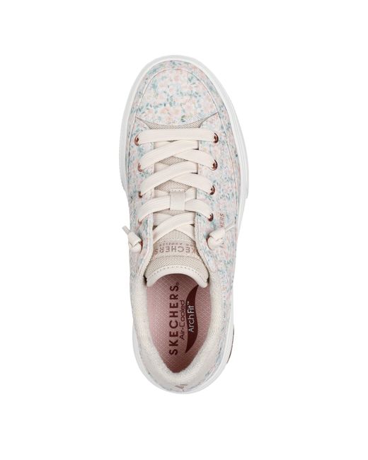 Skechers White Arch Fit Arcade