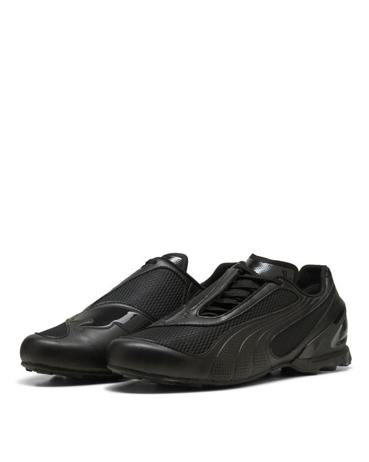 PUMA Black Low-Top Trainers for men