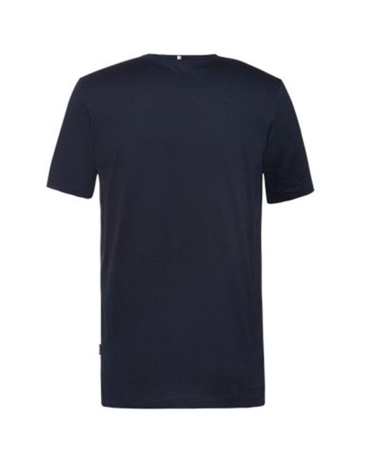 Boss Blue Tessler 150 Cotton Short Sleeve Slim Fit T-Shirt for men