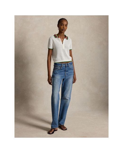 Polo Ralph Lauren White Short Sleeve Shirt