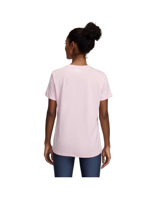 Under Armour Pink Tech Twist Short Sleeve