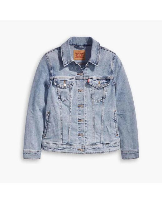 Levi's Blue Classic Button-Through Denim Jacket