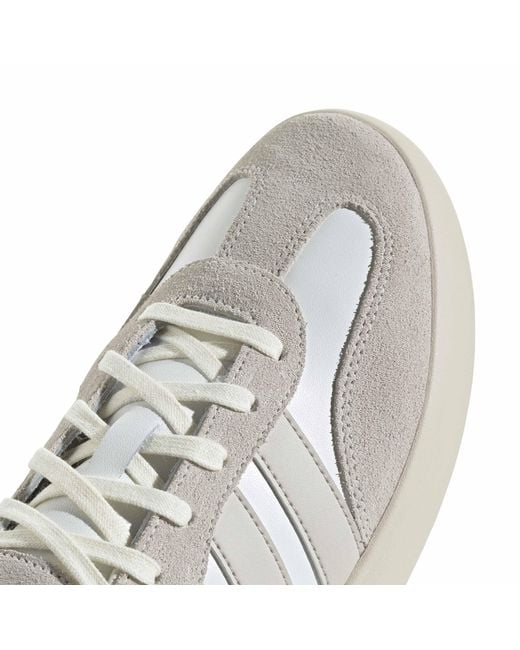 Adidas White Barreda Decode Lux Low-Top Trainers for men