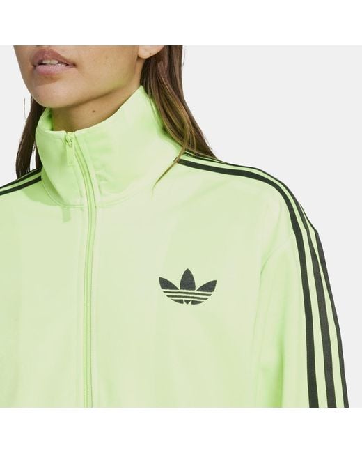 Adidas Originals Green Adicolor Classic Firebird Loose Track Top