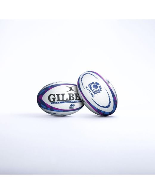 Gilbert Blue Replica Rugby Ball