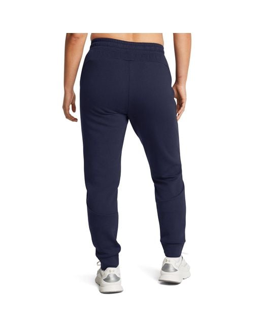 Under Armour Blue Unstoppable Closed Hem Fleece Jogger