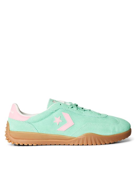 Converse Green Adults Run Star Trainer Suede Low-Top Trainers