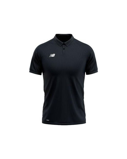 New Balance Black Polo Shirt Sn99 for men