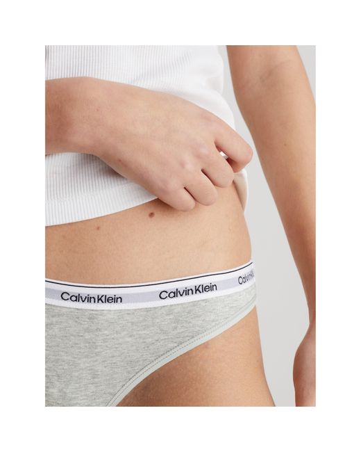 Calvin Klein Black 3 Pack Thongs