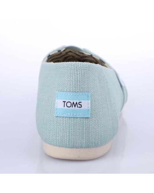 TOMS Blue Alpargata Classic Espadrilles for men