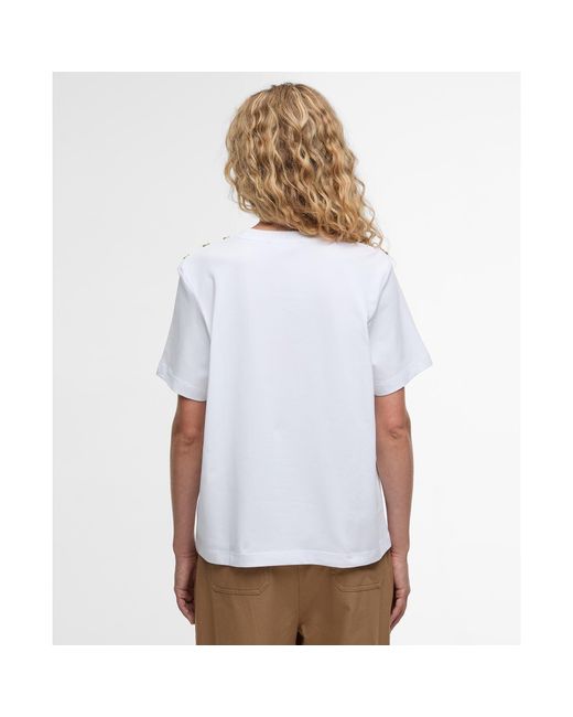 Barbour White Marla T-Shirt