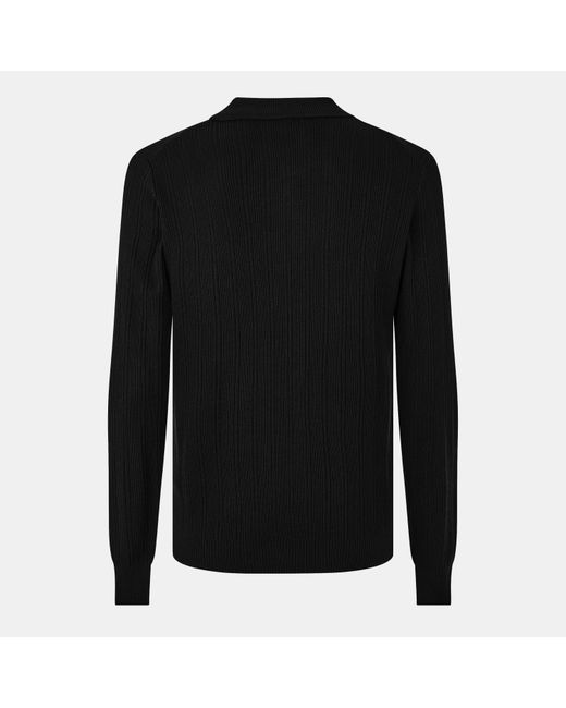 HUGO Black Sastoro 1/4 Zip Top for men
