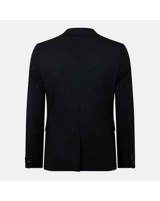 Twisted Tailor Black Ellroy Skinny Fit Jacket for men