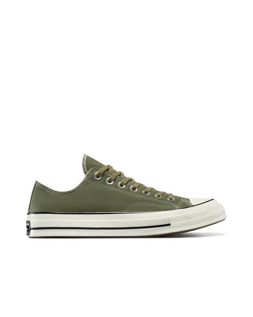 Converse Green Adults Chuck 70 Houndstooth Lini Canvas Trainers
