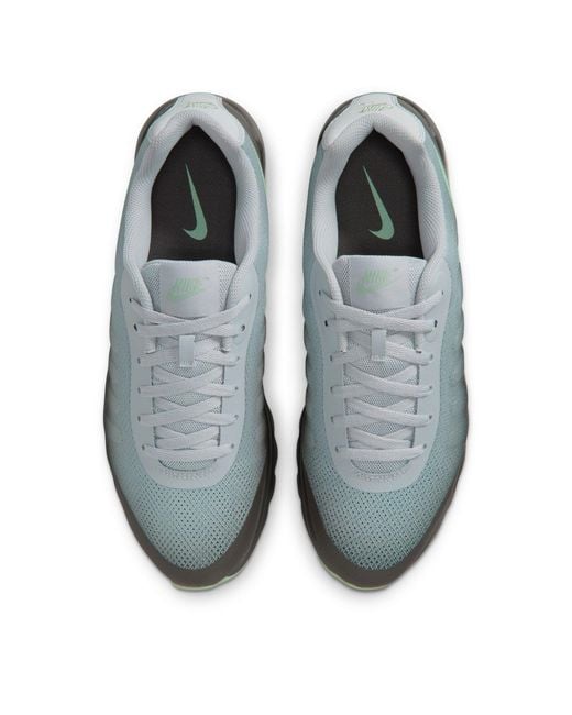 Nike Gray Air Max Invigor Shoes for men