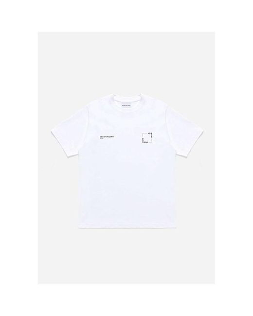 MKI Miyuki-Zoku White Square T-shirt for men
