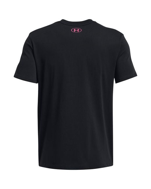 Under Armour Blue Regular Fit T-Shirt for men