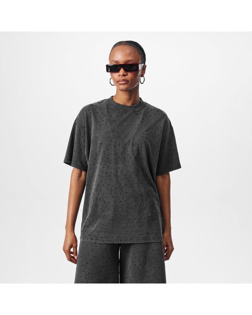 Represent Black Spark Oversized T-Shirt