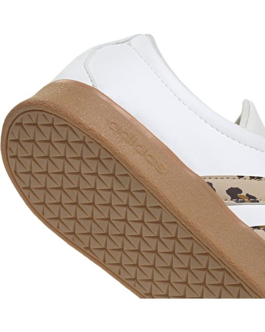 Adidas White Vl Court Base Shoes