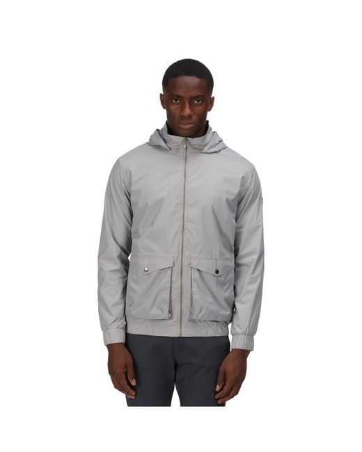 Regatta Gray Reaver Waterproof Jacket for men