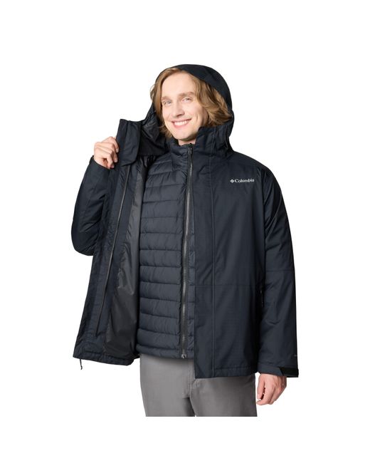 Columbia Blue Point Park 3-In-1 Waterproof Rain Anorak for men