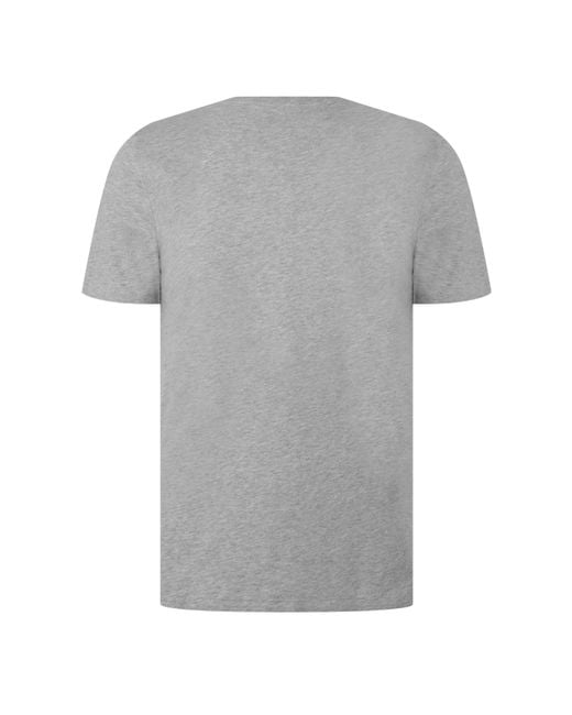 Polo Ralph Lauren Gray Box Logo T-Shirt for men