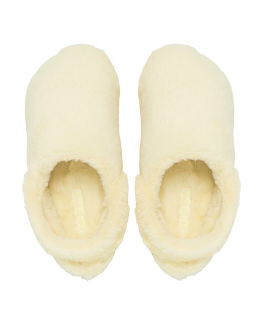 CROCSTM Natural Unfurgettable Lined Mule Slippers