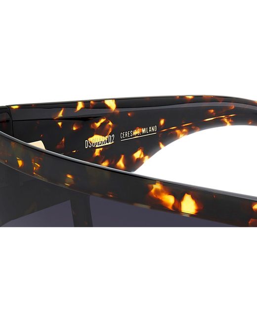 DSquared² Black Round Sunglasses