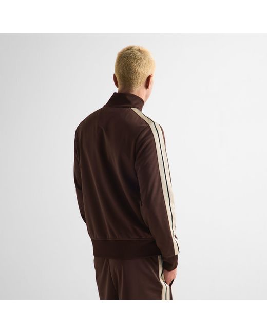 Palm Angels Brown Tracksuit Top for men