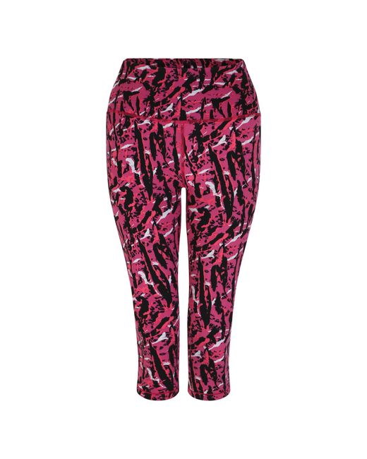 Dare 2b Red Dare2B Three-Quarter Leggings
