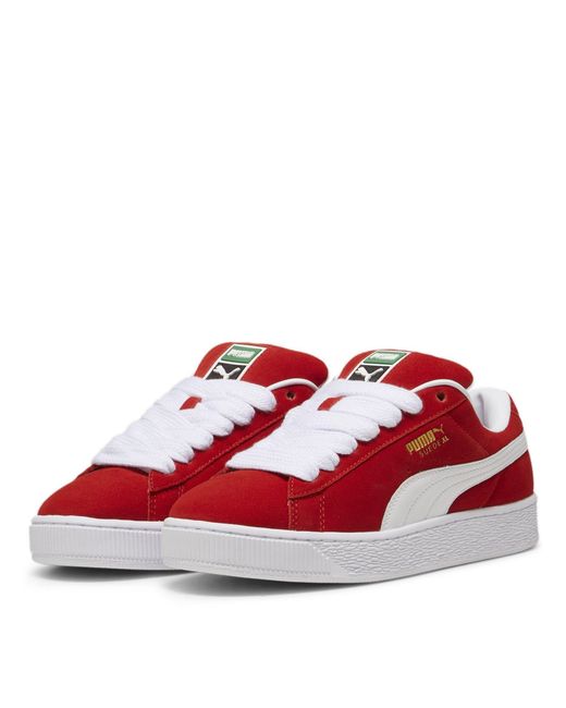 PUMA Red Suede Xl Trainers for men