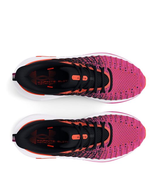 Under Armour Red Infinite Elite Running Shoes for men