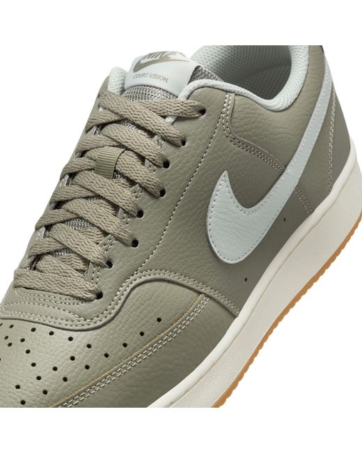 Nike Green Court Vision Low Trainers for men