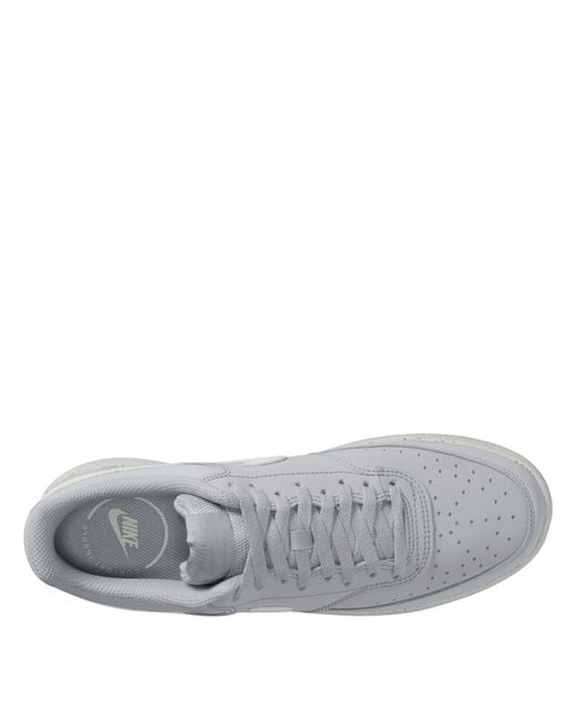 Nike Gray Court Vision Low Trainers for men