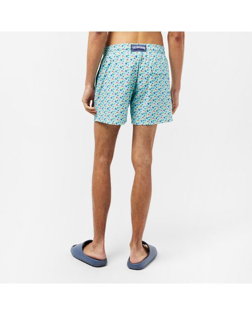 Vilebrequin Blue Quick-Drying Water Resistant Swim Shorts for men