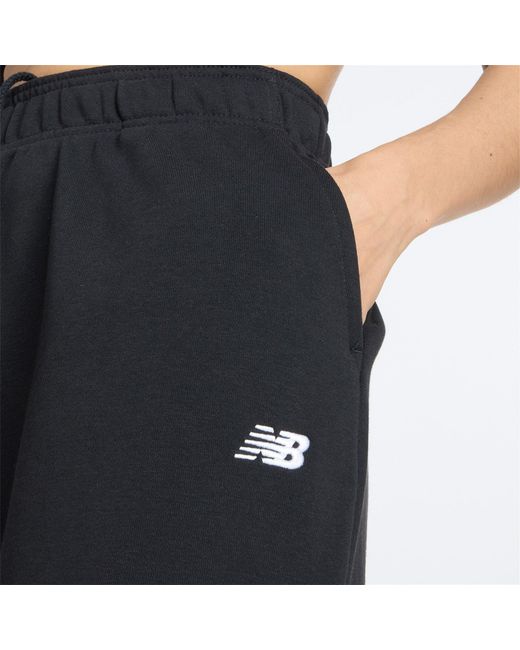 New Balance Blue Closed Hem Fleece Joggers