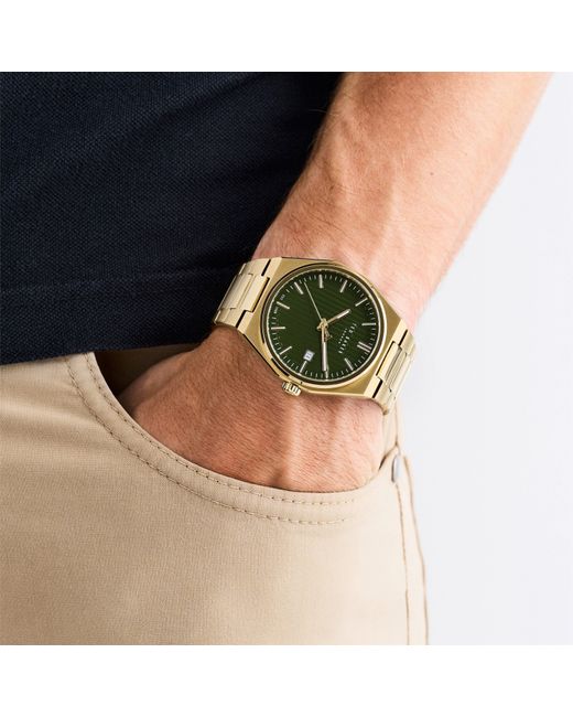 Ted Baker Metallic Barteen Quartz Analogue Quartz Watch for men
