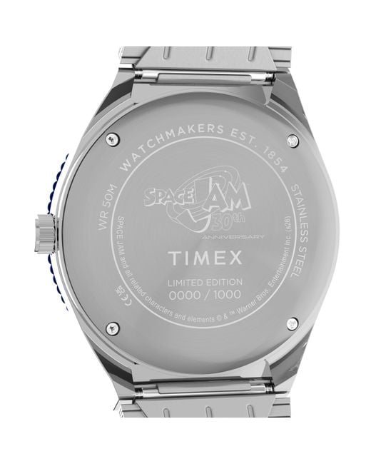 Timex Blue Space Jam 30Th Anniversary Collaboration Watch for men