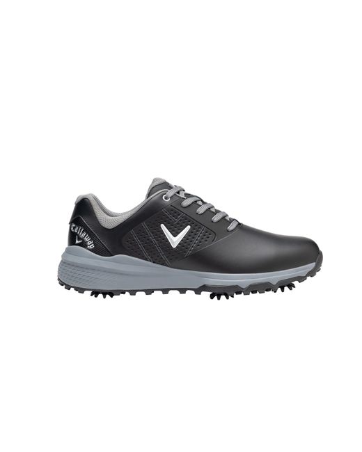 Callaway Apparel Black Cheviot Golf Shoes for men