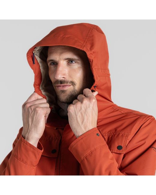 Craghoppers Red Hartley Jacket for men