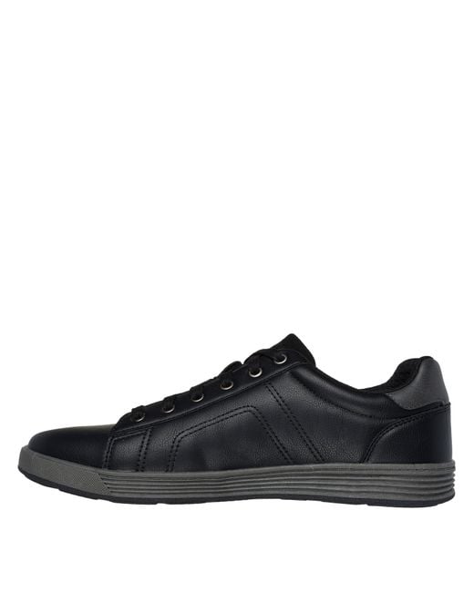 Skechers Black Cavell Court Classic Trainer for men