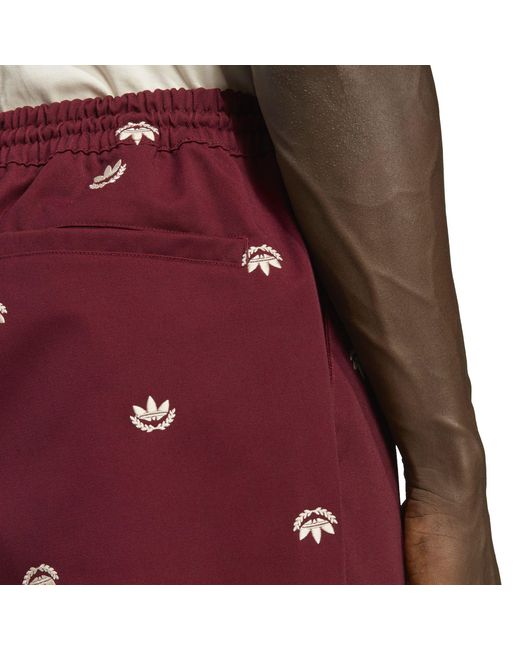 Adidas Originals Red Chinos for men