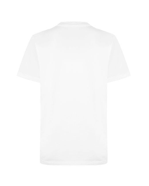 Maharishi White Miltype Embroidered T Shirt for men