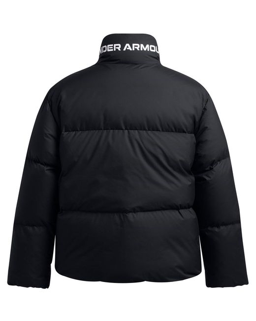 Under Armour Black Quilted Water-Repellent Puffer Jacket for men