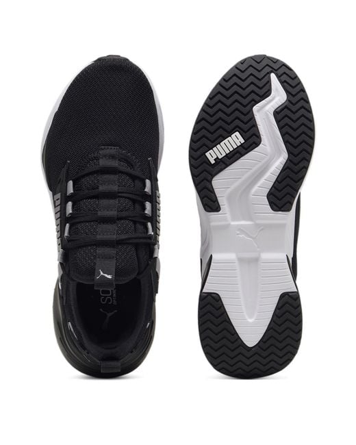 PUMA Black Retaliate 3 Running Shoes