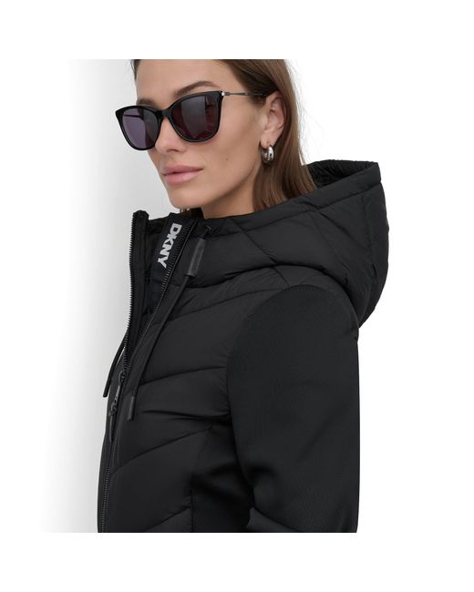 DKNY Black Multi-Purpose Hybrid Jacket