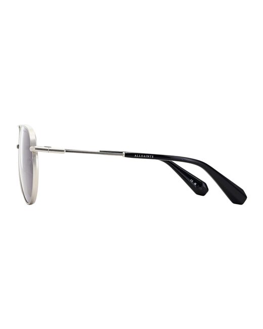 AllSaints Purple Aviator Sunglasses for men